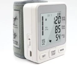 Qualitech Bloeddrukmeter - Hartslagmeter - Bloeddrukmeter Pols - Blood Pressure Monitor - Spraak - Accu - Geheugen -MEDISANA Shop 1200x1102 1