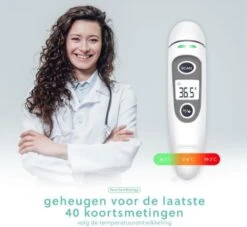 New York Biology - Infrarood Oor En Voorhoofdthermometer Lichaam Voor Baby- Kinderen & Volwassenen-digitale Koortsthermometer-incl. Batterijen +NL Handleiding -MEDISANA Shop 1200x1102 6