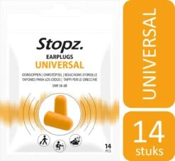 Stopz. Oordoppen Universal - Slapen - Werken - Reizen - Feesten (14 Stuks)