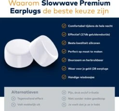 Slowwave Premium Earplugs - Siliconen Oordopjes - Veruit De Beste Keuze (zie Beschrijving) - Superieure Oordopjes Om Te Slapen - Ook Geschikt Voor Werken, Reizen, Zwemmen, Studeren, Uitgaan Etc. - Sluit Volledig Af: 'bubbel' Van Stilte 8 Slowwave Premium Earplugs - Siliconen Oordopjes - Veruit De Beste Keuze (zie Beschrijving) - Superieure Oordopjes Om Te Slapen - Ook Geschikt Voor Werken, Reizen, Zwemmen, Studeren, Uitgaan Etc. - Sluit Volledig Af: 'bubbel' Van Stilte -MEDISANA Shop 1200x1113
