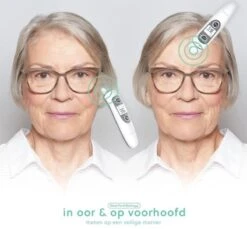 New York Biology - Infrarood Oor En Voorhoofdthermometer Lichaam Voor Baby- Kinderen & Volwassenen-digitale Koortsthermometer-incl. Batterijen +NL Handleiding -MEDISANA Shop 1200x1114 4