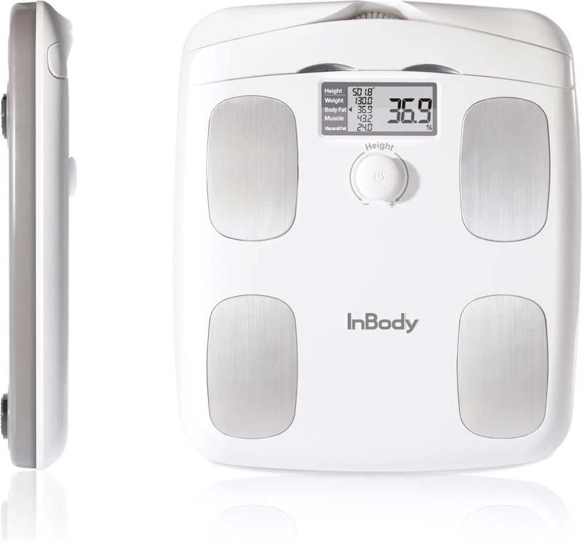 InBody Dial H20B - Smart Weegschaal Met Vet/spier Meting - Lichaamsanalyse - Bluetooth & App (Soft White) 6 InBody Dial H20B - Smart Weegschaal Met Vet/spier Meting - Lichaamsanalyse - Bluetooth & App (Soft White) - Afbeelding 4
