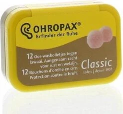Ohropax - Classic Wasbolletjes - Oordoppen - 24 Stuks -MEDISANA Shop 1200x1118 2