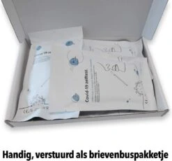 Core Hygienics® | 5 X Corona Zelftesten / Covid19 | Antigen Sneltest Voor Thuis - Los Verpakt - Nederlandstalig -MEDISANA Shop 1200x1118 3