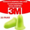 3M Ear Soft Fx - Hoogste Demping Slaapoordoppen 35 Setjes - Earplugs