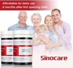 Sinocare - 5 Seconden Result Bloedglucosemeter, Safe AQ Smart Bloedglucosetestkit Met Bloedglucoseteststrips X 50 + Bloedsuikertestlancet X 50 + 2 AAA Batterijen + Diabetische Prikpen Zonder Code - Mg/dL 10 Sinocare - 5 Seconden Result Bloedglucosemeter, Safe AQ Smart Bloedglucosetestkit Met Bloedglucoseteststrips X 50 + Bloedsuikertestlancet X 50 + 2 AAA Batterijen + Diabetische Prikpen Zonder Code - Mg/dL -MEDISANA Shop 1200x1127 1