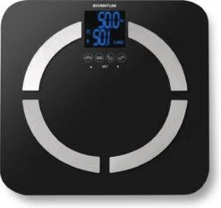 Inventum PW720ZW - Personenweegschaal - 8 Gebruikers - Tot 150 Kg - Zwart/RVS -MEDISANA Shop 1200x1128