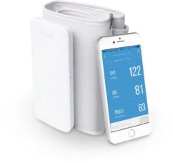 IHealth Neo BP5S Smart - Bloeddrukmeter Bovenarm Hartstichting - Klinisch Gevalideerd - Hartslagmeter - Bluetooth - Smartphone App - Onregelmatige Hartslag - Geheugen - Accu - Manchet 22 - 42 Cm -MEDISANA Shop 1200x1129 2