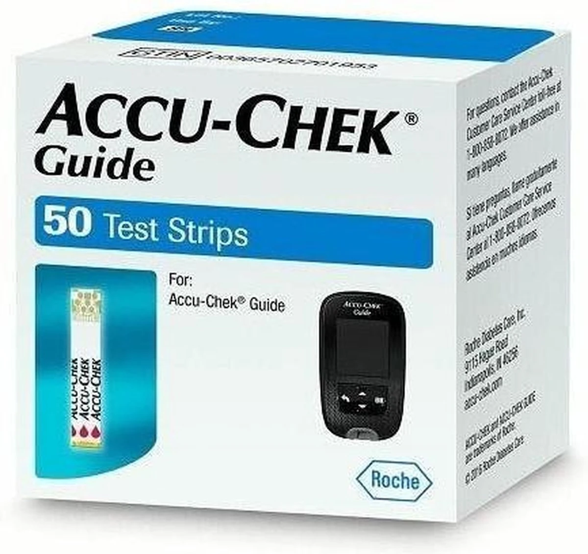 Accu-Check Guide 50 Teststrips 4 Accu-Check Guide 50 Teststrips - Afbeelding 2