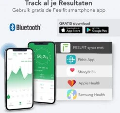 LifeGoods Personenweegschaal - Lichaamsanalyse & Vetpercentage - Digitaal - Zwart -MEDISANA Shop 1200x1131 1