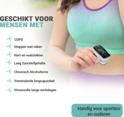 BURCH Med ® Saturatiemeter Zuurstofmeter Vinger - Oximeter - CE + FAGG Medische Kwalificatie En Inspectie - NL Handleiding - Koord + Batt. 16 BURCH Med ® Saturatiemeter Zuurstofmeter Vinger - Oximeter - CE + FAGG Medische Kwalificatie En Inspectie - NL Handleiding - Koord + Batt. -MEDISANA Shop 1200x1131 3