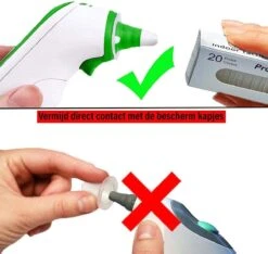 G Master Oorthermometer Beschermkapjes - Thermometer - Lens Filters - 5 X 20 Stuks -Totaal 100 Stuks - Geschikt Voor Braun ThermoScan /Bintoi / G Master Oorthermometer - IRT - Pro - BPA Vrij - Latex Vrij -MEDISANA Shop 1200x1136 4