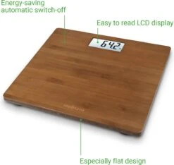 Medisana PS 450 - Personenweegschaal - Bamboe Dark -MEDISANA Shop 1200x1137