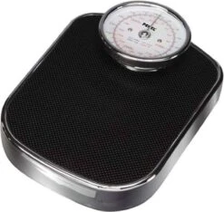 Perel Personenweegschaal, Analoog, Max. 160 Kg, Zonder Batterijen, Veersysteem, Zwart -MEDISANA Shop 1200x1138