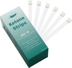 Ketonentest - 100 Strips - Keto - Dieet - URS-1K - FDA Keurmerk - Ketose - Urine - Test - Strips