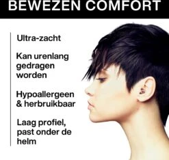 EarPeace Motor Oordoppen - Gehoorbescherming Voor Motorrijden, Motorsport, Werk Of Voor In Het Vliegtuig - Betrouwbare En Herbruikbare Oordopjes - Earplugs Met Opbergcase - Zwart -MEDISANA Shop 1200x1139 2
