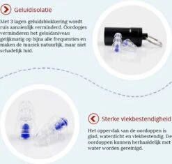 Naison Oordoppen - Gehoorbescherming 23 DB - Oordopjes Voor Festival - Incl Opbergdoosje En Touw - Transparant 9 Naison Oordoppen - Gehoorbescherming 23 DB - Oordopjes Voor Festival - Incl Opbergdoosje En Touw - Transparant -MEDISANA Shop 1200x1140 4