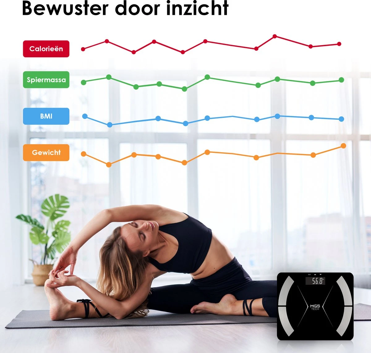 Slimme Personenweegschaal Met Volledig Lichaamsanalyse En Vetpercentage - Digitale Weegschaal - Beste Koop 11 Slimme Personenweegschaal Met Volledig Lichaamsanalyse En Vetpercentage - Digitale Weegschaal - Beste Koop - Afbeelding 9