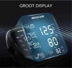 Medicare Bloeddrukmeter Bovenarm Met Spraakfunctie - Groot LED Scherm - Draagband - Zwart 19 Medicare Bloeddrukmeter Bovenarm Met Spraakfunctie - Groot LED Scherm - Draagband - Zwart -MEDISANA Shop 1200x1143 3