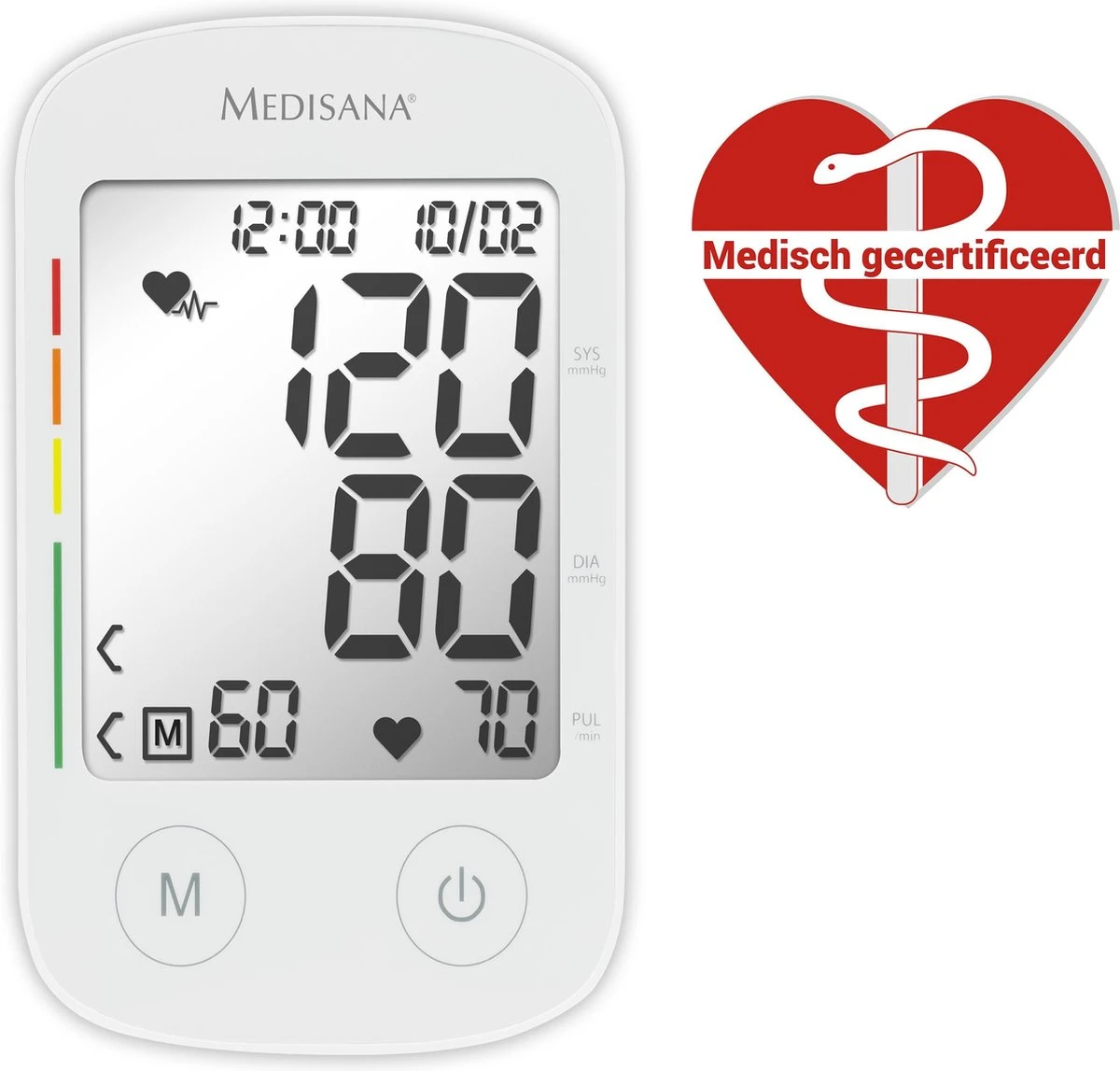 Medisana BU 535 Voice Sprekende Bovenarmbloeddrukmeter 3 Medisana BU 535 Voice Sprekende Bovenarmbloeddrukmeter