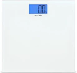 Brabantia Personenweegschaal Digitaal - Op Batterijen - White
