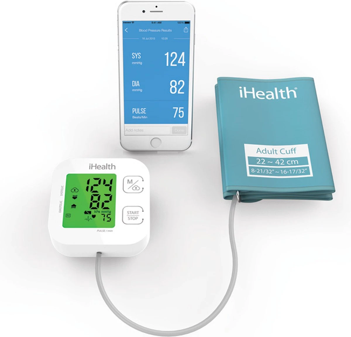 IHealth Track - Bovenarm Bloeddrukmeter 4 IHealth Track - Bovenarm Bloeddrukmeter - Afbeelding 2