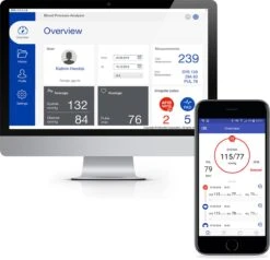 Microlife BP B6 BT Connect - Bovenarm Bloeddrukmeter - Klinisch Gevalideerd - No. 1 Merk Bij Huisartsen - Met App & Bluetooth -MEDISANA Shop 1200x1157 4