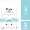 Stopz. Oordoppen Silicone Aqua - Zwemmen - Watersporten - Douchen - Slapen (8 Stuks)
