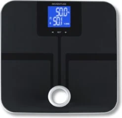 Inventum PW730BG - Personenweegschaal - 8 Gebruikers - Tot 180 Kg - Zwart -MEDISANA Shop 1200x1163 1