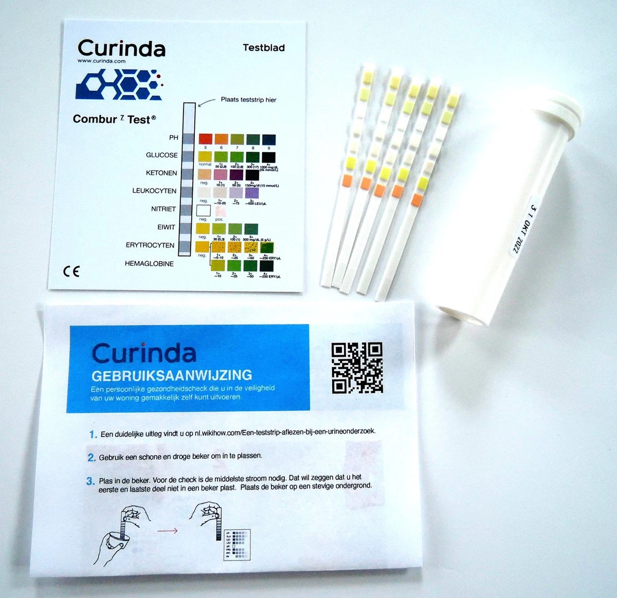 Urine ZelfTest Strips - 5 Stuks- Combur 7 - Met Duidelijk Testblad - Blaasontsteking- Lever/Nier- Ketose - Bloed - Urinetest - Brievenbus-levering 7 Urine ZelfTest Strips - 5 Stuks- Combur 7 - Met Duidelijk Testblad - Blaasontsteking- Lever/Nier- Ketose - Bloed - Urinetest - Brievenbus-levering - Afbeelding 5
