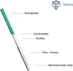 Telano Drugstest Cocaïne 5 Stuks - Drugtest Urine COC Strip 12 Telano Drugstest Cocaïne 5 Stuks - Drugtest Urine COC Strip -MEDISANA Shop 1200x1165 7