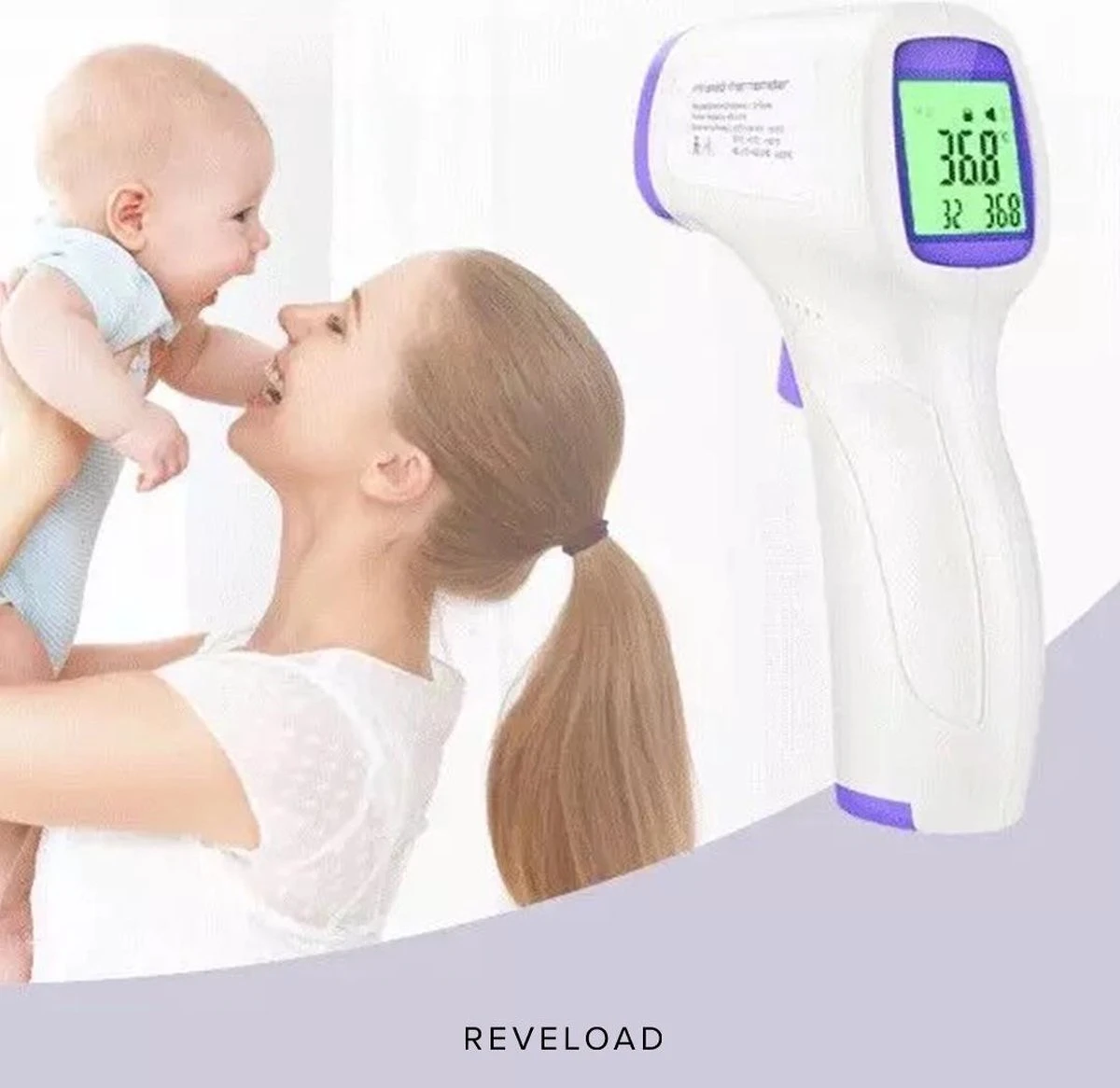 Thermometer - Thermometer Lichaam - Thermometer Voorhoofd - Koortsthermometer Voor Volwassenen - Baby Thermometer - Koortsthermometer - Thermometer Koorts- Thermometer Binnen - Voorhoofd Thermometer - Infrarood Thermometer - 1 Seconde Meten 3 Thermometer - Thermometer Lichaam - Thermometer Voorhoofd - Koortsthermometer Voor Volwassenen - Baby Thermometer - Koortsthermometer - Thermometer Koorts- Thermometer Binnen - Voorhoofd Thermometer - Infrarood Thermometer - 1 Seconde Meten