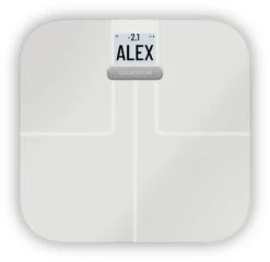 Garmin Index™ S2 Slimme Weegschaal - Personenweegschaal Met Bluetooth - Verschillende Metingen - Wit