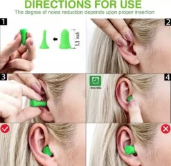 Dison® - 120 Slaapoordoppen – Snurken – Oordoppen – Slaap Oordopjes – Slapen – Anti Snurk – Slaaphulp – Geluid – Geluidsoverlast – Gehoorbescherming – Hoge Demping – Studeren – Festival – Motorrijden – Vliegtuig – Reizen – Vuurwerk – Lawaai – Foam -MEDISANA Shop 1200x1169 7