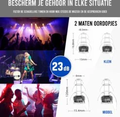 Podec OordoppenVoor Slapen & Festival Partyplug Gehoorbescherming Volwassenen & Kinderen Oordopjes - Met Opbergdoosje -MEDISANA Shop 1200x1169 8