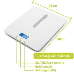 WeighJo - Digitale Weegschaal - Dierenweegschaal -Baby Weegschaal - Tot 100 Kg 12 WeighJo - Digitale Weegschaal - Dierenweegschaal -Baby Weegschaal - Tot 100 Kg -MEDISANA Shop 1200x1175 1