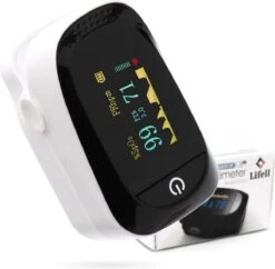 Saturatie En Hartslagmeter - Oximeter - (Bloed) Zuurstofmeter - Vingertop Pulse - Wit 19 Saturatie En Hartslagmeter - Oximeter - (Bloed) Zuurstofmeter - Vingertop Pulse - Wit -MEDISANA Shop 1200x1177 3