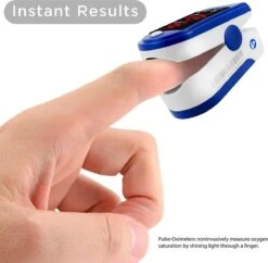 Zuurstof & Hartslagmeter - Fingertip Oximeter - Saturatiemeter -MEDISANA Shop 1200x1178 3