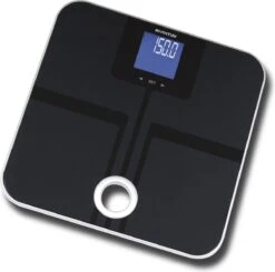 Inventum PW730BG - Personenweegschaal - 8 Gebruikers - Tot 180 Kg - Zwart