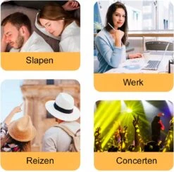 Oordoppen - 35 Decibel - Gehoorbescherming Kinderen/Tegen Uitgaan Concert Festival Motor Rijden En Reizen - EXTRA Comfortabel - Festival Oortjes - Oordoppen Slapen - Zwart 1 Paar -MEDISANA Shop 1200x1191 8