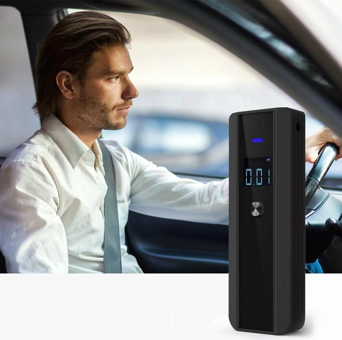 Digitale Alcoholtester - Blaastest Alcohol Meter - Makkelijk Mee Te Nemen - Ademtest Om Je Alcoholpromillage Mee Te Testen - Met Extra Mondstukjes 6 Digitale Alcoholtester - Blaastest Alcohol Meter - Makkelijk Mee Te Nemen - Ademtest Om Je Alcoholpromillage Mee Te Testen - Met Extra Mondstukjes - Afbeelding 4