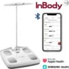 InBody Dial H20B - Smart Weegschaal Met Vet/spier Meting - Lichaamsanalyse - Bluetooth & App (Soft White) -MEDISANA Shop 1200x1192 3