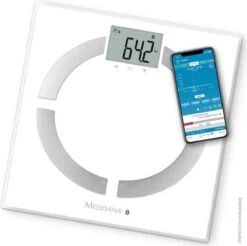 Medisana BS444 Connect - Lichaamsanalyseweegschaal - Wit -MEDISANA Shop 1200x1193 1