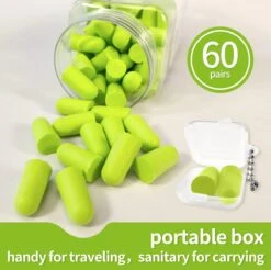 Dison® - 120 Slaapoordoppen – Snurken – Oordoppen – Slaap Oordopjes – Slapen – Anti Snurk – Slaaphulp – Geluid – Geluidsoverlast – Gehoorbescherming – Hoge Demping – Studeren – Festival – Motorrijden – Vliegtuig – Reizen – Vuurwerk – Lawaai – Foam -MEDISANA Shop 1200x1193 7