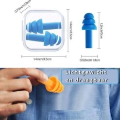 Creativz Premium | Oordopjes Slapen | 16 STUKS | Sleep Plugs | Oordoppen Slapen | Oordopjes Snurken | Slaap Oordopjes | Herriestoppers | Met Opbergbox | -MEDISANA Shop 1200x1193 8