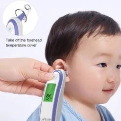 LaNicole®-Infrarood- Oor-voorhoofd-thermometer-Grijs Kleur-Koortsthermometer-kinderen-baby- Volwassen -MEDISANA Shop 1200x1195 10
