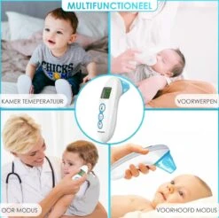 EASY LIFE Easylife® Digitale Infrarood Thermometer Incl. Batterijen En Opbergzakje - Oor & Voorhoofd 15 EASY LIFE Easylife® Digitale Infrarood Thermometer Incl. Batterijen En Opbergzakje - Oor & Voorhoofd -MEDISANA Shop 1200x1195 11