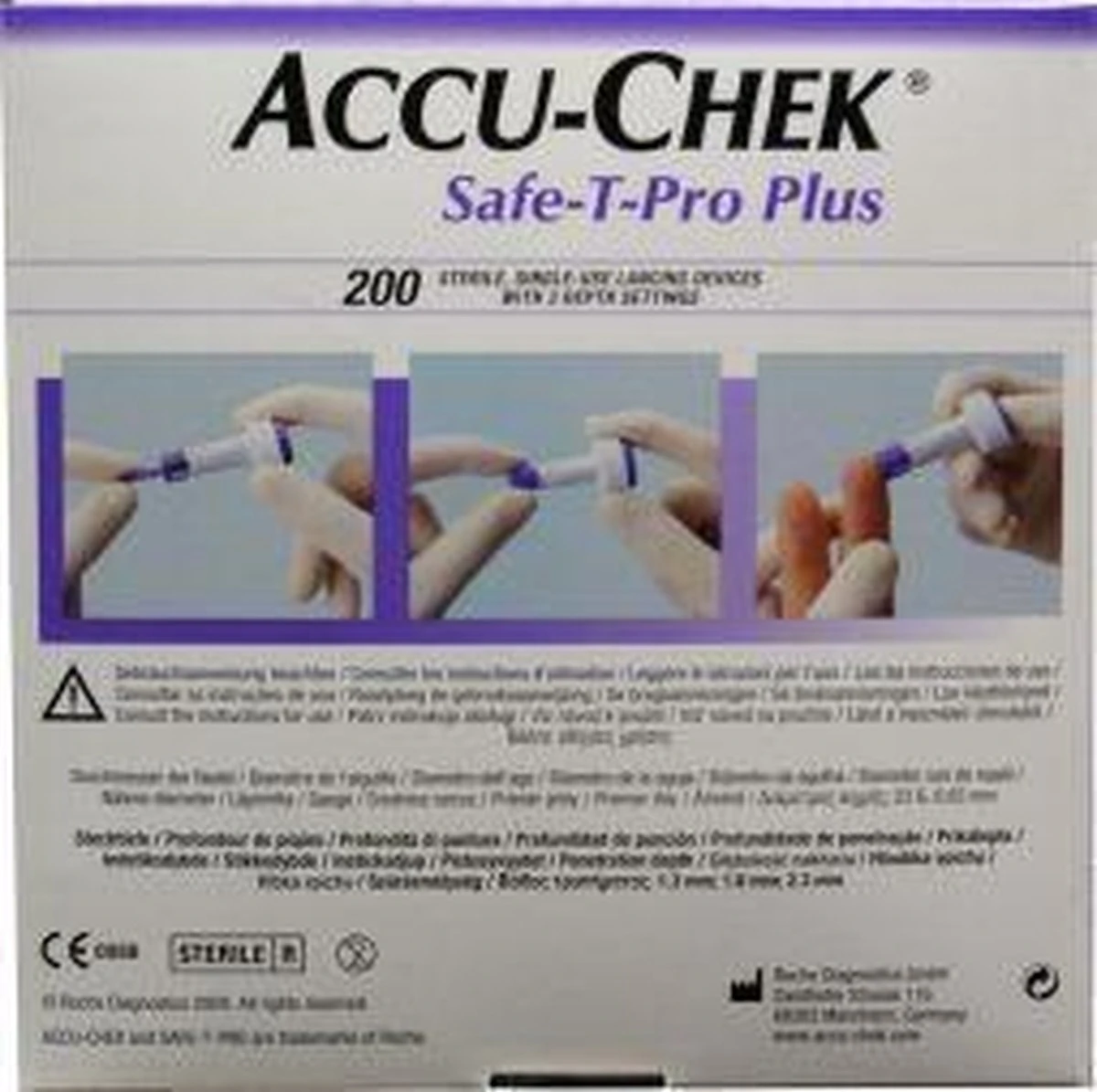 Accu Chek Safe T-Pro Pl Lancet 12 Accu Chek Safe T-Pro Pl Lancet - Afbeelding 10
