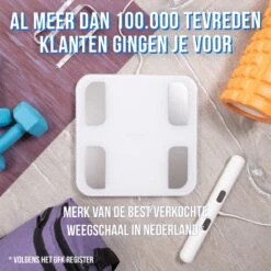 Silvergear® Slimme Pro Weegschaal Met Handvat - 14 Meetfuncties En Analyse App - 8 Sensoren - Professionele Sportschool Smart Scale - Bio Impedantie Meting - Onderlichaam én Bovenlichaam Metingen - Wit -MEDISANA Shop 1200x1198 29