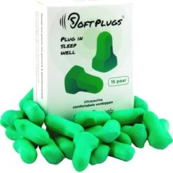 SoftPlugs - Slaap Oordoppen - SNR 34 DB - 3 X 15 Paar - Voordeelverpakking -MEDISANA Shop 1200x1199 10